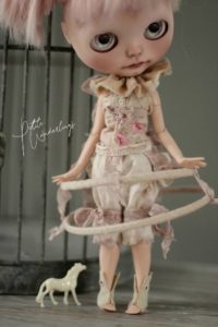 Decadent Roadside Extravaganza Handmade Dress Set for Blythe Dolls by Petite Wanderlings