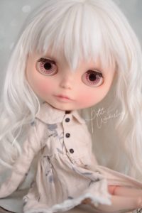 One of a Kind Custom Kenner Vintage Blythe Doll with Platinum Mohair by Petite Wanderlings
