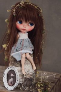Custom Kenner Blythe Doll, Mavis, by Petite Wanderlings