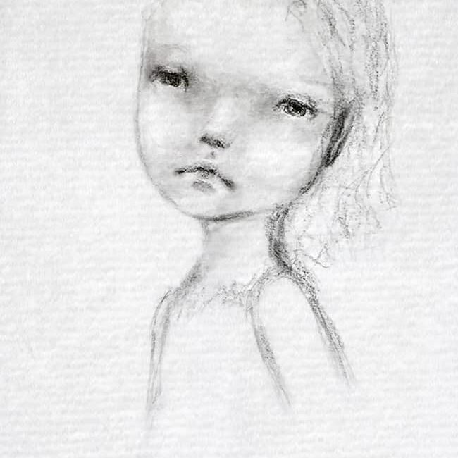 One Hundred Faces Art Challenge Pencil Illustration #27